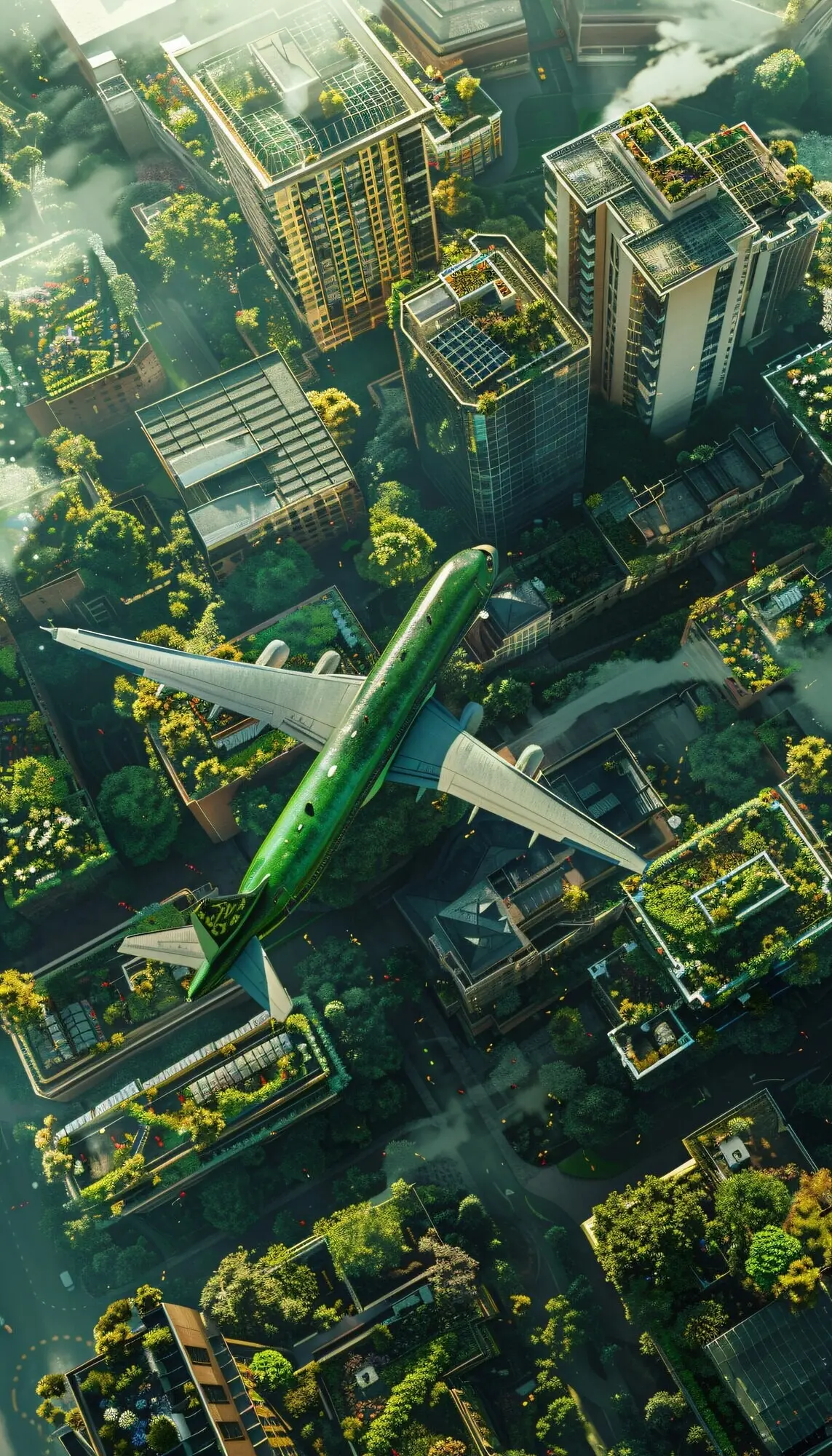 Nachhaltiges Energiekonzept für ein grünes Flugzeug