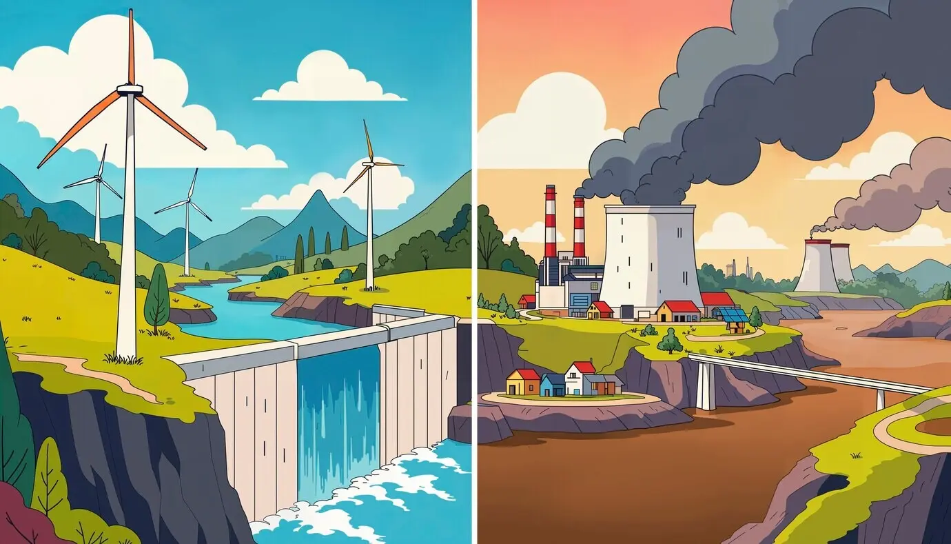 Darstellung der globalen Erwärmung